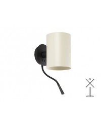 20032 Estructura aplique lector Lupe negro