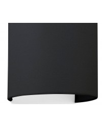 66410 Aplique redondo negro Cotton Faro Barcelona
