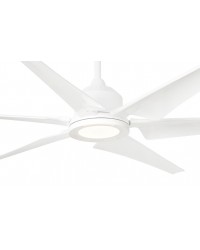 33512A-1 Ventilador de techo con luz DC Blanco modelo Cies de Faro Barcelona