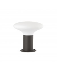74433S-03 Faro Lámpara Sobremuro Blubs Gris Oscuro 24cm