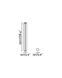 71209 Faro Barcelona Farola Bu-oh Led 42W 3000K