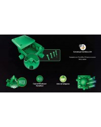 J100S-EXT JSL Caja Estanca Verde IP66