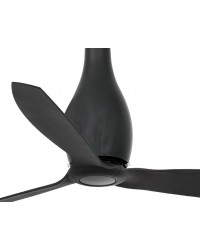 32006WP Ventilador de techo sin luz Smart Fan,  acero y negro mate y 3 palas negras, DC Eterfan de Faro Barcelona