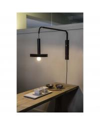 20167 Aplique extensible negro y oro modelo Whizz Faro Barcelona