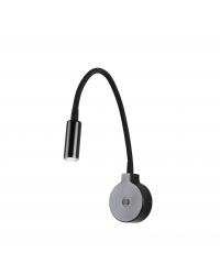 PIXIE LECTOR NEGRO LED 3W 2700K