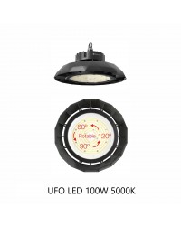 4503 Campana LED UFO LENS negra 100W 5000K  Beneito