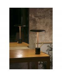 28388 Lámpara sobremesa negro y cobre modelo Hoshi de Faro Barcelona