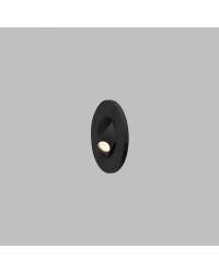 43601 Empotrable redondo y lector negro LED 3W 2700K modelo Click de Faro