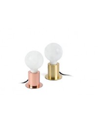 62157 lámpara sobremesa oro satinado modelo Ten de Faro Barcelona