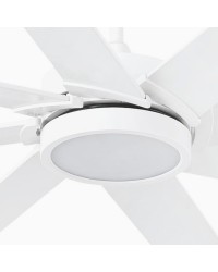 33553WPA Ventilador de techo con luz extra grande blanco Smart Fan DC Century de Faro Barcelona