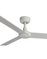 34292 Ventilador de techo sin luz blanco extra grande, Ø1600mm, DC, modelo Cruiser de Faro Barcelona