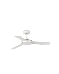 33603DC Ventilador de techo sin luz blanco y 3 palas reversibles, motor DC modelo mini Mallorca Faro Barcelona