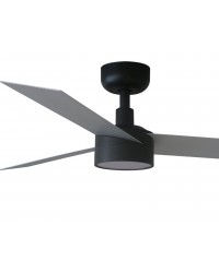 34285-1TW Ventilador de techo con luz LED CCT negro y 3 palas aluminio DC modelo Cruiser S de Faro