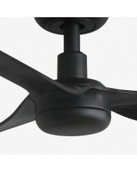 33822 Ventilador de techo sin luz negro DC, 3 palas, Ø900mm, modelo mini punt de Faro