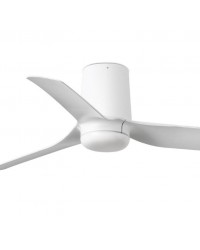 33832 Ventilador de techo sin luz blanco, DC,  Ø900mm, modelo Mini punt tub de Faro