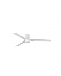 338321S Ventilador de techo con luz blanco, DC,  Ø900mm, modelo Mini punt tub de Faro