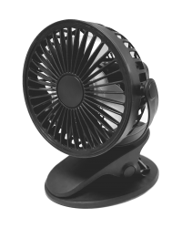93.047 Mini ventilador portátil de pinza negro USB 5W Ø120mm de Electro DH