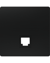 BJC Delta Miro 59782-NM 5TG20782SB01 Tapa Toma RJ45 Negro Mate