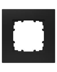 Siemens Delta Miro 5TG11110SB Marco 1 Elemento Negro Mate