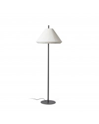 71569-05 Lámpara pie de salón 2 metros para la iluminación exterior gris y pantalla crema modelo Saigon out 1950 de Faro