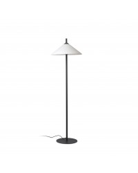 71569-01 Lámpara pie de salón 2 metros para la iluminación exterior gris y pantalla R55 blanca modelo Saigon out 2000 de Faro