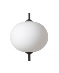 71569-04 Lámpara pie de salón 2 metros para la iluminación exterior gris y pantalla R45 blanca modelo Saigon out 2100 de Faro