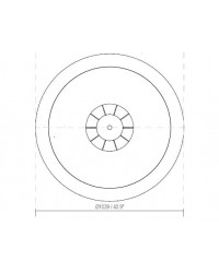 71569-08 Lámpara pie de salón 2 metros para la iluminación exterior gris y pantalla de mimbre marrón modelo Saigon out de Faro