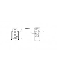 Kit de mando a distancia para el ventilador de techo modelo EASY motor AC 3R176N Faro