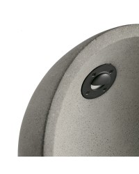 75563 Baliza de cemento gris de exterior Led 6W 2700K modelo Gaia de Faro Barcelona
