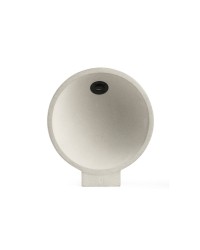 75564 Baliza de cemento beige de exterior Led 6W 2700K modelo Gaia de Faro Barcelona
