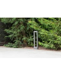 75552 Baliza de cemento en color gris de exterior LED 2700K, altura 611mm modelo Totem de Faro