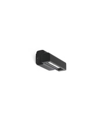 70294 Aplique negro de exterior 8W dimable en temperatura 2700-3000-4000K, modelo Balic de Faro