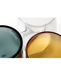 71749 Faro Barcelona Baliza Kila Gris Oscuro Cristal Transparente 70cm
