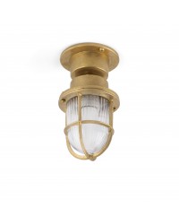 70993 Faro Lámpara Sobremuro Mauren Dorado 23cm