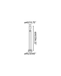 70247 Cotas baliza modelo Bezel de Faro