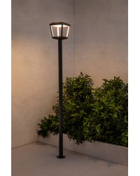 75607 Faro Farola Led Plaza Gris Oscuro 24W 3000K 2,19Mts.