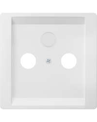 BJC Style 61330-BM 5TG13380SW Tapa Toma TV-R/SAT Blanco Mate