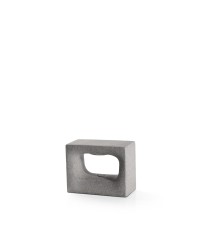 75636 Baliza glint de cemento led 6W 2700K, altura 15,7cm de Faro Barcelona