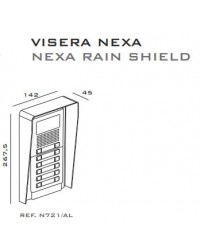 N721/AL Golmar Visera Para Placas Nexa