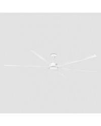 34210-130 Ventilador de techo con luz LED 32W 3000K industrial 6 palas, motor DC, modelo Rotterdam 30 de Faro