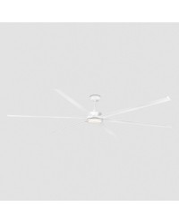 34210-130 Ventilador de techo con luz LED 32W 3000K industrial 6 palas, motor DC, modelo Rotterdam 30 de Faro