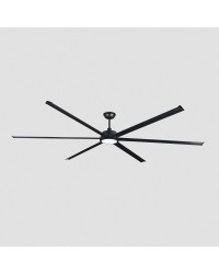 34211-130 Ventilador de techo con luz LED 32W 3000K, 6 palas, motor DC, diámetro Ø300cm, modelo Rotterdam 30 de Faro