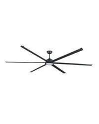 34211-130 Ventilador de techo con luz LED 32W 3000K, 6 palas, motor DC, diámetro Ø300cm, modelo Rotterdam 30 de Faro