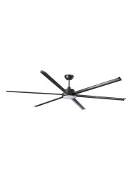 34207-130 Ventilador de techo con luz LED 32W 3000K, 6 palas, motor DC, diámetro Ø250cm, modelo Rotterdam 25 de Faro