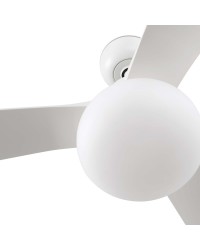 34363-11L Ventilador de techo con luz blanco, DC, exterior, 3 palas, modelo Outwood de Faro