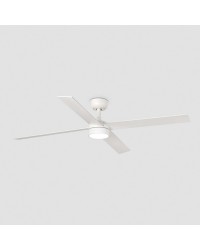 34355-1TW Ventilador de techo con luz LED CCT blanco DC, 4 palas, modelo Rudder L 4 de Faro