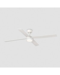 34355-1TW Ventilador de techo con luz LED CCT blanco DC, 4 palas, modelo Rudder L 4 de Faro