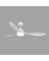 33346 Ventilador de techo con luz blanco DC modelo Polaris de Faro Barcelona