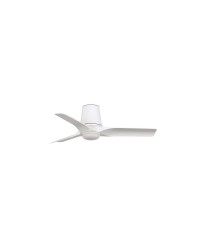 33826-1TW Ventilador de techo de plafón con luz LED CCT blanco DC, 3 palas, modelo Hey Tub de Faro