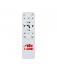 11570 ventilador de techo compacto con luz LED CCT blanco modelo Ramses de Alemar